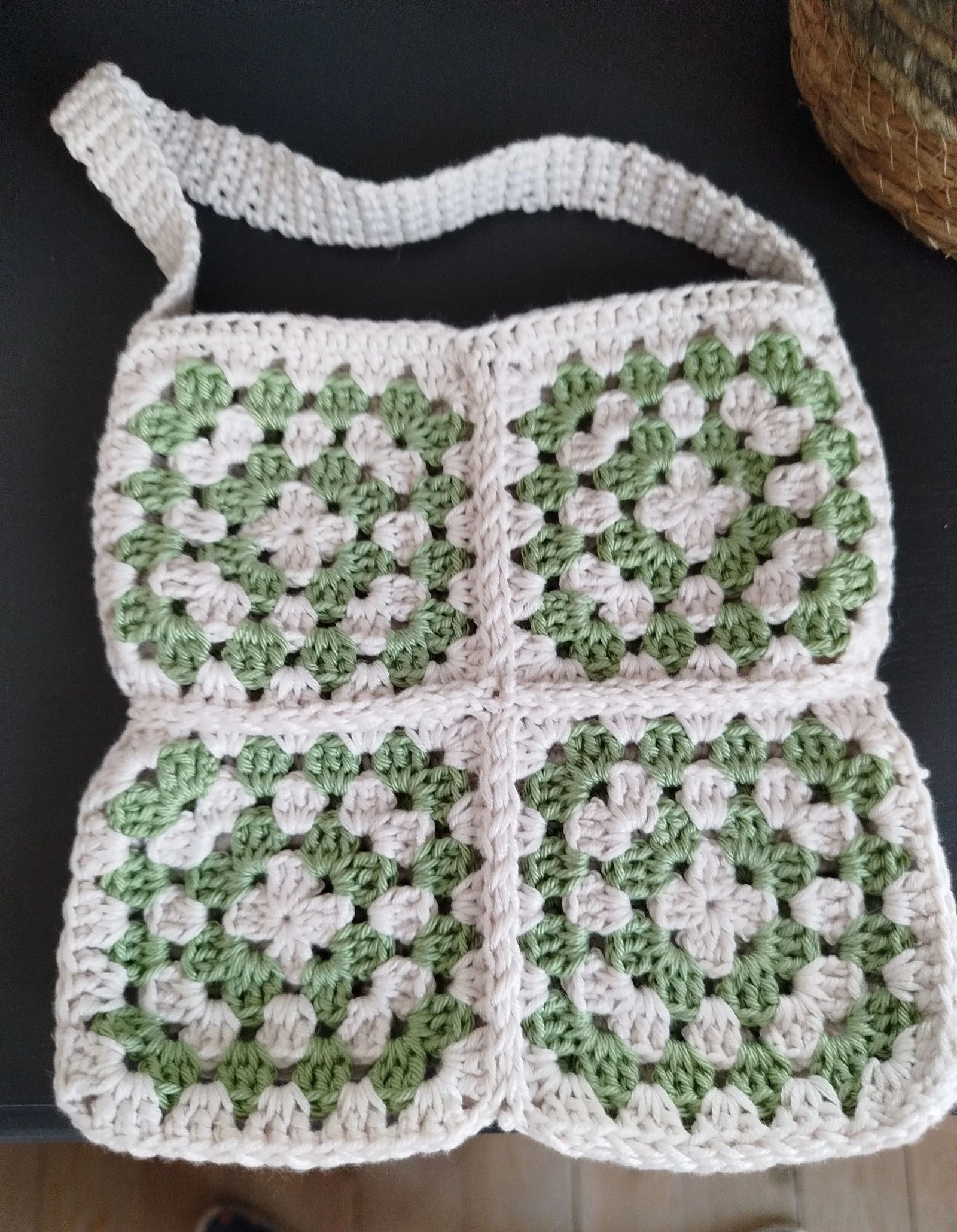 Sac carrés granny square 